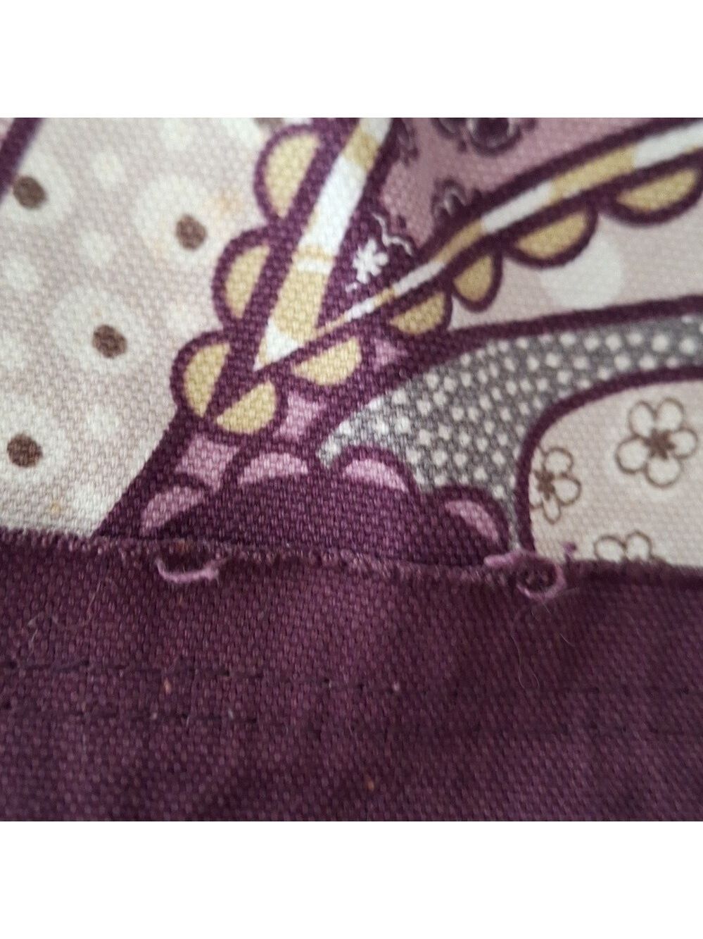 Thirty One Purple Paisley Tote Bag - Picture 5 of 5